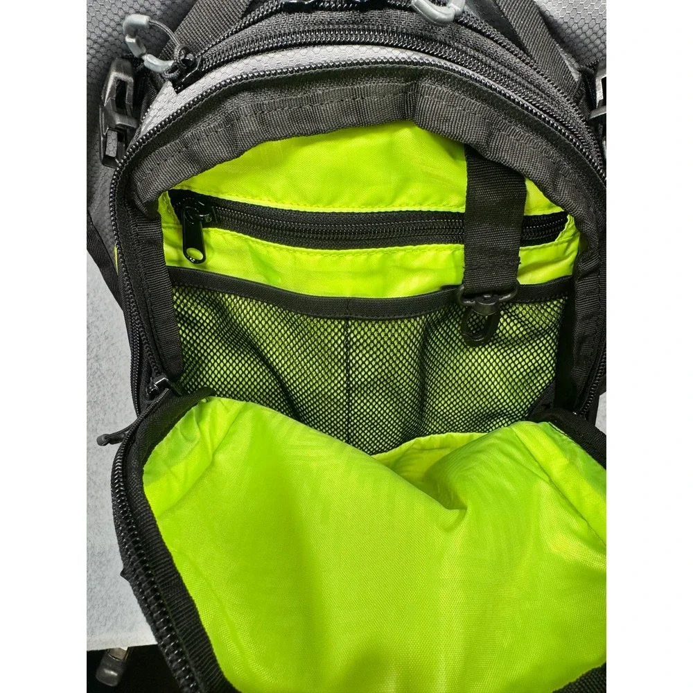 OGIO Hydration Backpack Black Neon Yellow 2.0L Reservoir Moto Hiking Bag